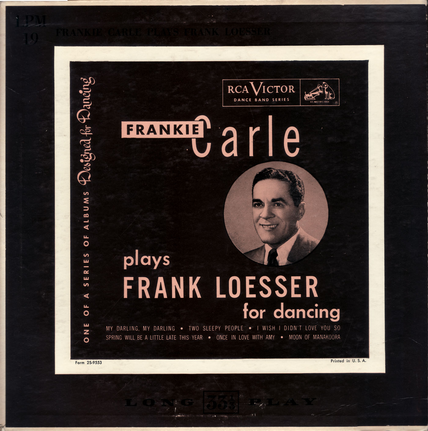 Plays Frank Loesser For Dancing